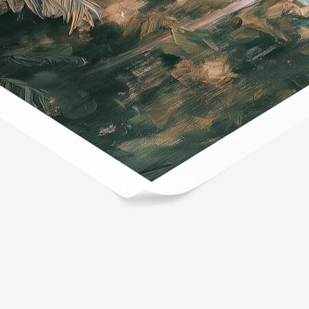 Poster VINTAGE PASTEL PALM TREES 4 - Vintage Posters Sticky 1