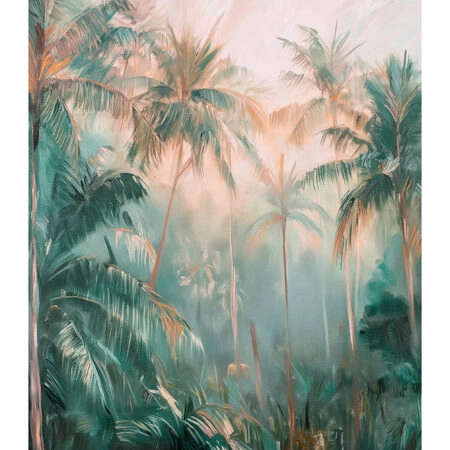 Poster VINTAGE PASTEL PALM TREES - Vintage Posters Sticky 2