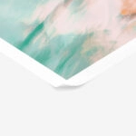 Poster VINTAGE PASTEL PALM TREE