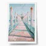 Poster VINTAGE PASTEL PIER 3