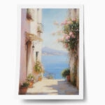 Poster VINTAGE PASTEL SEA VIEW 2