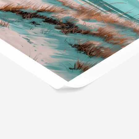 Poster VINTAGE PASTEL UMBRELLA 2 - Vintage Posters Sticky 1