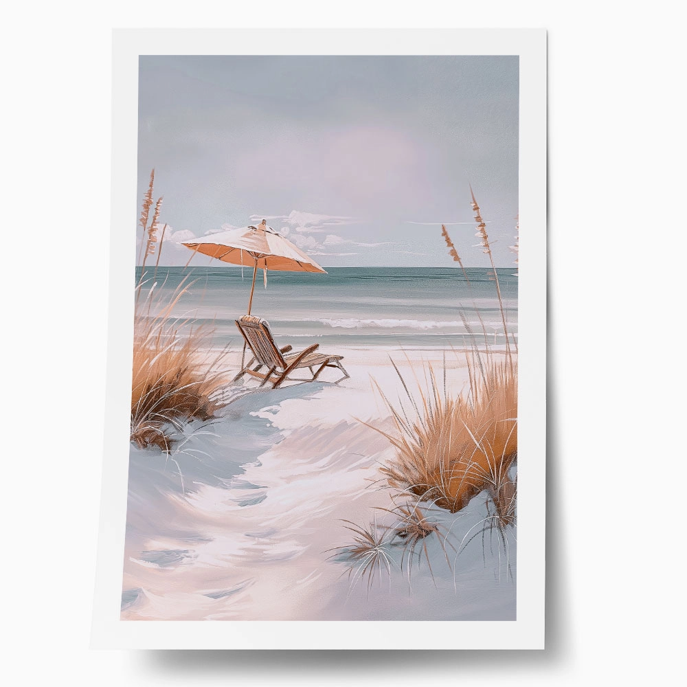 Poster VINTAGE PASTEL UMBRELLA 3
