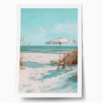 Poster VINTAGE PASTEL UMBRELLA 5