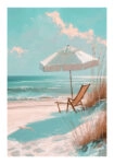 Poster VINTAGE PASTEL UMBRELLA 6