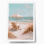 Poster VINTAGE PASTEL UMBRELLA 9