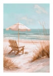 Poster VINTAGE PASTEL UMBRELLA 9
