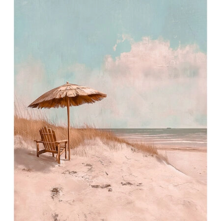 Poster VINTAGE PASTEL UMBRELLA - Vintage Posters Sticky 2