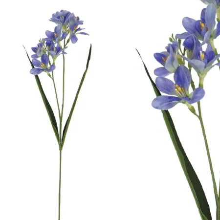 ΚΛΑΔΙ ΦΡΕΖΙΑ REAL ΜΩΒ TOUCH ΜΕ 2 ΚΛΑΔΙΑ ~ 5 ΛΟΥΛΟΥΔΙΑ - Y65cm 36/432ΚΙΒ - Κασπω