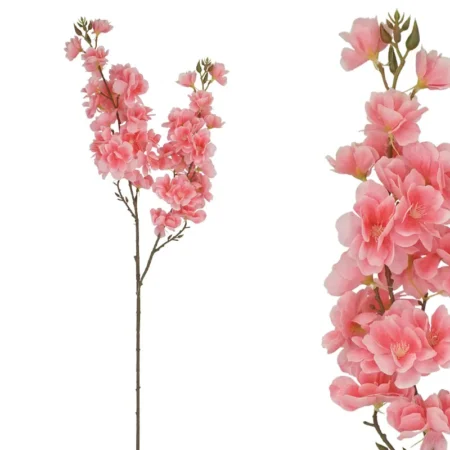 ΚΛΑΔΙ ΑΝΘΙΣΜΕΝΗ ΚΕΡΑΣΙΑ ΡΟΖ REAL TOUCH ΜΕ 2 ΚΛΑΔΙΑ - Υ82cm 12/120ΚΙΒ - Κασπω