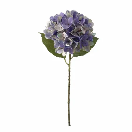 ΚΛΑΔΙ ΟΡΤΑΝΣΙΑΣ ΜΩΒ REAL TOUCH ΜΕ 2 ΦΥΛΛΑ - Φ22.5x55cm 24/240ΚΙΒ - Κασπω