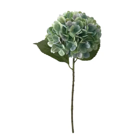 ΚΛΑΔΙ ΟΡΤΑΝΣΙΑΣ ΠΡΑΣΙΝΟ REAL TOUCH ΜΕ 2 ΦΥΛΛΑ - Φ22.5x55cm 24/240ΚΙΒ - Κασπω
