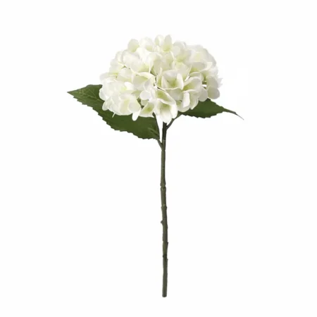ΚΛΑΔΙ ΟΡΤΑΝΣΙΑΣ ΛΕΥΚΟ REAL TOUCH ΜΕ 2 ΦΥΛΛΑ - Φ18x46cm 24/240ΚΙΒ - Κασπω