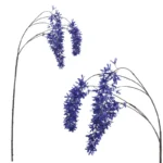 ΔΙΑΚΟΣΜΗΤΙΚΟ ΚΛΑΔΙ ΓΛΥΣΙΝΑ ΜΠΛΕ Χ6 - 30x20x138cm 12/120ΚΙΒ