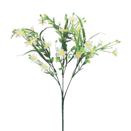 ΚΛΑΔΙ ΓΕΜΙΣΜΑΤΟΣ ΛΕΥΚΟ ΑΝΘΟΣ X3 - Y61cm 72/288ΚΙΒ - Κασπω