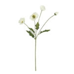 ΚΛΑΔΙ ΠΑΠΑΡΟΥΝΑ ΛΕΥΚΟ Χ4 ΑΝΘΗ - 57cm 24/240ΚΙΒ