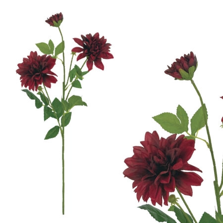 ΚΛΑΔΙ ΝΤΑΛΙΑ ΚΟΚΚΙΝΟ Χ3 ΑΝΘΗ - 68cm 24/240ΚΙΒ - Κασπω
