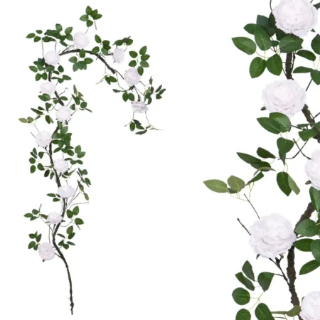 ΓΙΡΛΑΝΤΑ ΑΝΟΙΧΤΟ ΡΟΖ ΠΑΙΩΝΙΑ X12 ΑΝΘΗ - Υ240cm 100/ΚΙΒ - Κασπω