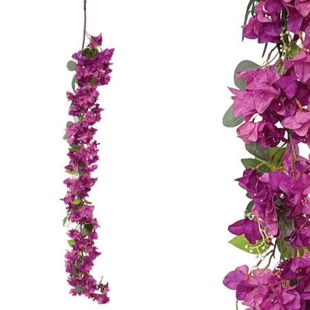 ΓΙΡΛΑΝΤΑ ΜΩΒ ΛΟΥΛΟΥΔΙΩΝ ΒΟΥΚΑΜΒΙΛΙΑΣ - Υ137cm 6/36KIB - Κασπω
