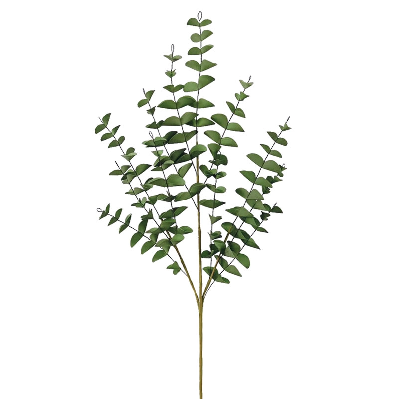 ΚΛΑΔΙ FOAM ΠΡΑΣΙΝΟ ΦΥΛΛΑ ΧΩΝΑΚΙΑ - Υ77cm 12/120ΚΙΒ