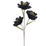 ΚΛΑΔΙ FOAM ΜΑΥΡΟ/ΧΡΥΣΟ ΑΝΘΗ ΜΑΝΩΛΙΑΣ Χ3 - Υ89cm 12/120ΚΙΒ