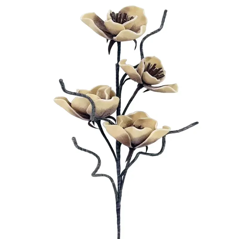 ΚΛΑΔΙ FOAM ΜΠΕΖ/ΚΑΦΕ ΜΑΝΩΛΙΑ Χ4 ΛΟΥΛΟΥΔΙΑ - Φ25x100cm 6/36KIB