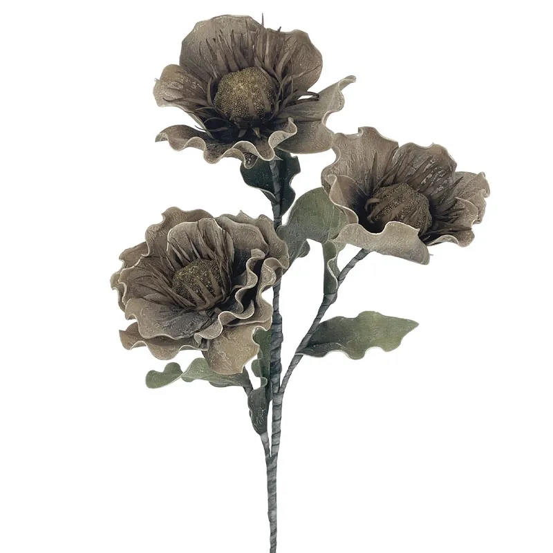 ΚΛΑΔΙ FOAM ΓΚΡΙ ΝΟΥΦΑΡΟ Χ3 ΛΟΥΛΟΥΔΙΑ - Φ35x105cm 8/48KIB
