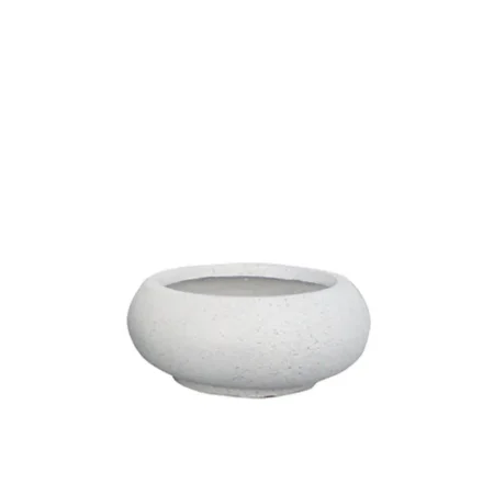ΚΑΣΠΩ FIBER CLAY ΛΕΥΚΟ-ΓΡΑΝΙΤΗ ΓΑΒΑΘΑ ΜΙΚΡΟ Φ30x13cm - Κασπω