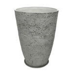STONE POLYRESIN ΚΑΣΠΩ ΜΕ ΠΙΑΤΟ ΓΚΡΙ ΦΘΑΡΜΕΝΟΣ ΒΡΑΧΟΣ ΜΕΓΑΛΟ - Φ51x71cm