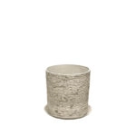 STONE POLYRESIN ΚΑΣΠΩ ΜΕ ΠΙΑΤΟ ΜΠΕΖ ΠΑΛΑΙΩΜΕΝΟ ΦΙΛΝΤΙΣΙ ΜΙΚΡΟ - Φ28x28cm