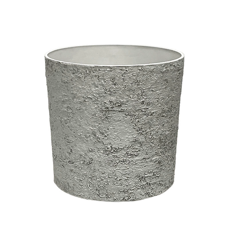 STONE POLYRESIN ΚΑΣΠΩ ΓΚΡΙ ΦΘΑΡΜΕΝΟΣ ΒΡΑΧΟΣ ΜΕΓΑΛΟ - Φ43x43cm