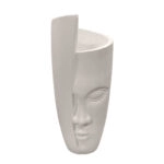 FIBERCLAY ΚΑΣΠΩ ΛΕΥΚΟ ΑΜΜΟΥ ΗΜΙΚΑΛΥΠΤΟΜΕΝO ΠΡΟΣΩΠΟ ΣΤΡΟΓΓΥΛΟ ΜΕΓΑΛΟ - Φ41x112cm 1/ΚΙΒ
