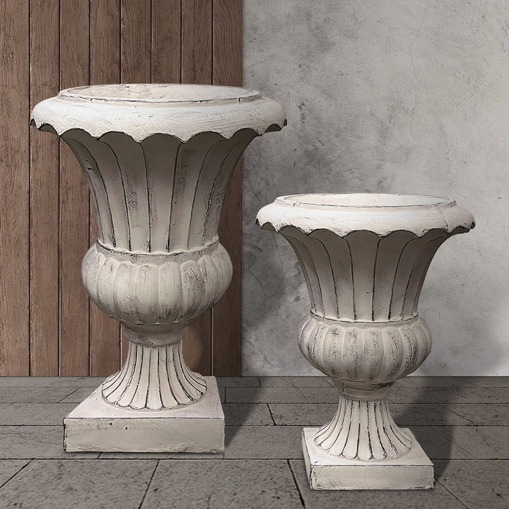 FIBERGLASS ΑΜΦΟΡΕΑΣ ΒΑΖΟ/ΚΑΣΠΩ ΜΠΕΖ ΠΑΛΑΙΩΜΕΝΟ - Y75cm 1/KIB