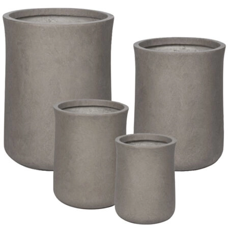 ΚΑΣΠΩ FIBERCLAY ΣΕΤ/4 ΜΟΚΚΑ KAZANI ΨΗΛΟ - S:Φ28x38, M:Φ35x48, L:Φ45.5x60, XL:Φ55x76.5cm 12/ΠΑΛ - 