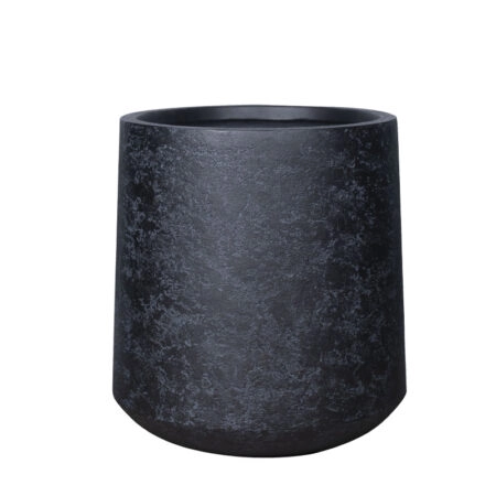 ΚΑΣΠΩ FIBERCLAY ΜΑΥΡΟ ΠΕΤΡΑΣ LARGE ΣΤΡΟΓΓΥΛΟ ΚΩΝΙΚΟ ΨΗΛΟ - Φ52x56cm - 