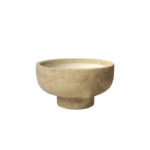 ΚΕΡΑΜΙΚΟ ΚΑΣΠΩ ΜΠΕΖ ΜΕ ΚΥΚΛΙΚΗ ΒΑΣΗ - Φ21x12cm 1/12ΚΙΒ