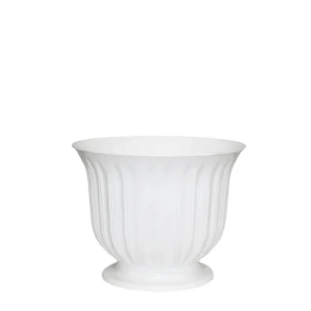 ΓΛΑΣΤΡΑ ΛΕΥΚΟ ΠΛΑΣΤΙΚΟ DONCZKA LILIA - Φ16x14cm - Κασπω