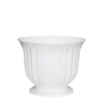 ΓΛΑΣΤΡΑ ΛΕΥΚΟ ΠΛΑΣΤΙΚΗ DONCZKA LILIA - Φ21x17cm