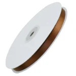 3/8 ΚΟΡΔΕΛΑ ΣΑΤΕΝ ΔΙΠΛΗΣ ΟΨΕΩΣ ΚΑΦΕ 50yd ΠΛΑΤΟΣ 10mm. 100/ΚΙΒ.