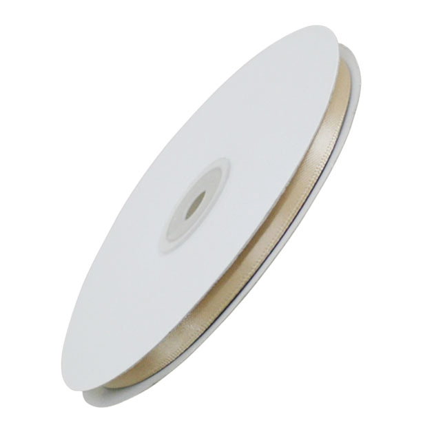 1/4 ΚΟΡΔΕΛΑ ΣΑΤΕΝ ΜΠΕΖ ΔΙΠΛΗΣ ΟΨΕΩΣ 50yd ΠΛΑΤΟΣ 6mm 100/ΚΙΒ.