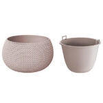 ΚΑΣΠΩ-ΓΛΑΣΤΡΑ (2 ΣΕ 1) ΜΟΚΚΑ ΣΤΡΟΓΓΥΛΟ SPLOFY BOWL Φ47.8x30cm 1/2ΚΙΒ