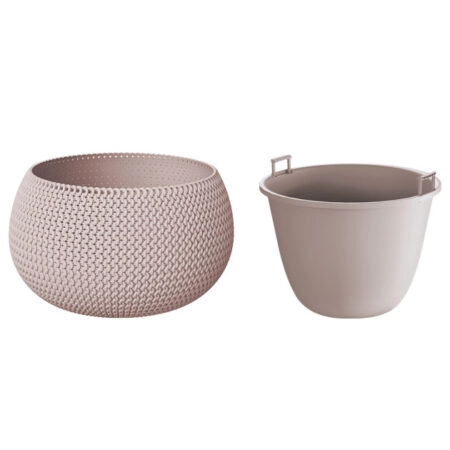 ΚΑΣΠΩ-ΓΛΑΣΤΡΑ (2 ΣΕ 1) ΜΟΚΚΑ ΣΤΡΟΓΓΥΛΟ SPLOFY BOWL Φ47.8x30cm 1/2ΚΙΒ - Κασπω Sticky 1