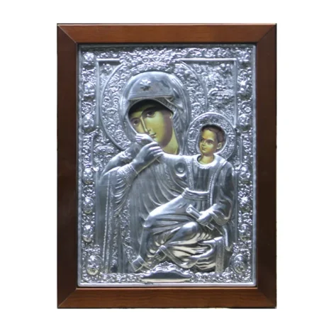 EΙΚΟΝΑ ΑΛΟΥΜΙΝΙΟΥ ΠΑΝΑΓΙΑ ΠΑΡΑΜΥΘΙΑ - 26x34cm - Κασπω