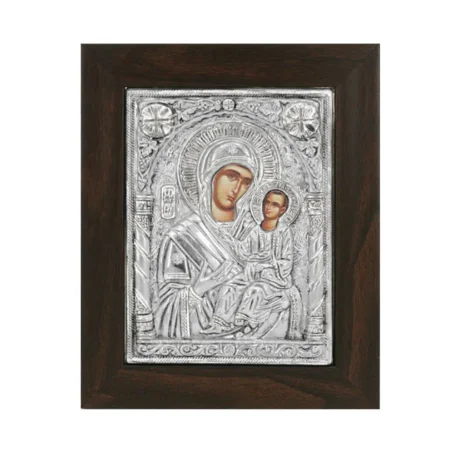 ΕΙΚΟΝΑ ΑΛΟΥΜΙΝΙΟΥ ΠΑΝΑΓΙΑ ΟΔΗΓΗΤΡΙΑ - 21x26cm - Κασπω