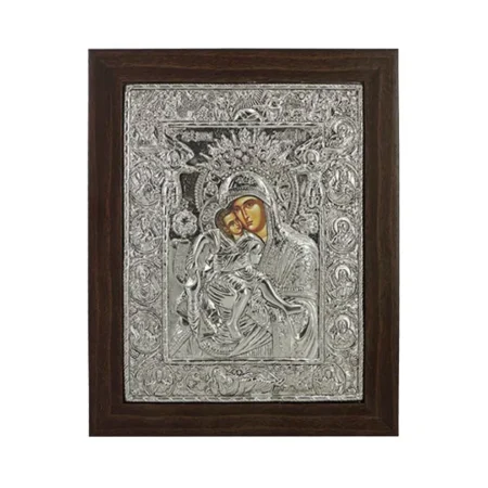 ΕΙΚΟΝΑ ΑΛΟΥΜΙΝΙΟΥ ΠΑΝΑΓΙΑ ΑΞΙΟΝ ΕΣΤΙ - 28x36cm - Κασπω