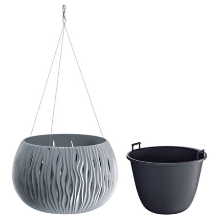 ΚΑΣΠΩ ΚΡΕΜΑΣΤΟ (3 ΣΕ 1) ΓΚΡΙ SANDY BOWL WS Φ37x21.8cm 1/2ΚΙΒ - Κασπω Sticky 1