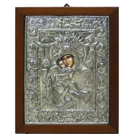 ΕΙΚΟΝΑ ΑΛΟΥΜΙΝΙΟΥ ΑΞΙΟΝ ΕΣΤΙ - 26x34cm - Κασπω