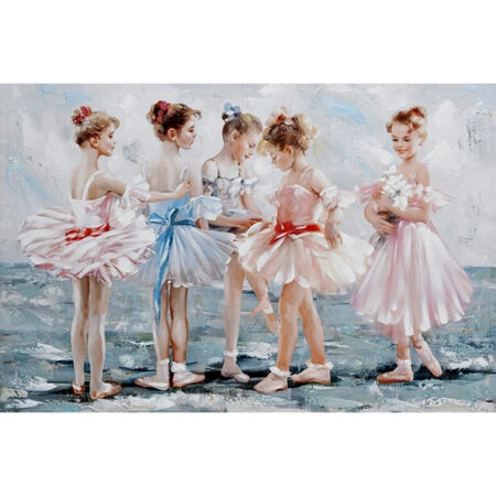 ΠΙΝΑΚΑΣ ΚΑΜΒΑΣ 5 ΜΙΚΡΕΣ ΜΠΑΛΑΡΙΝΕΣ 80x120x3cm 6/ΚΙΒ - Κασπω