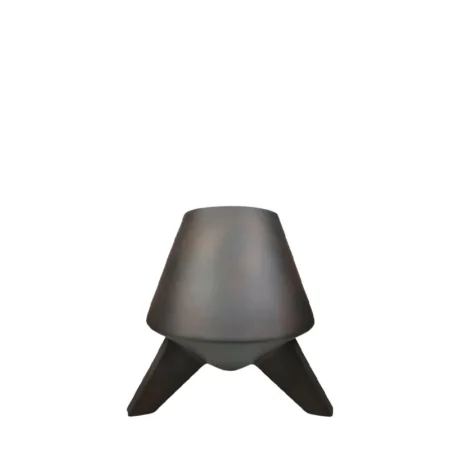 ΚΕΡΑΜΙΚΟ ΒΑΖΟ ΜΙΝΙΜΑΛ ΜΑΥΡΟ ΣΚΟΥΡΙΑΣ - 24x23.5x21.5cm 6/ΚΙΒ - Κασπω