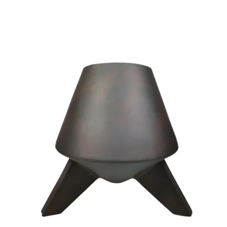 ΚΕΡΑΜΙΚΟ ΒΑΖΟ ΜΙΝΙΜΑΛ ΜΑΥΡΟ ΣΚΟΥΡΙΑΣ - 33x32x32cm 2/ΚΙΒ - Κασπω